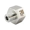 Stainless Steel Thread Adapter Reducer: Internal NPT 3/4 to External G3/8 BSP PF (1225)