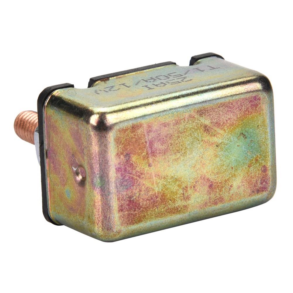 Авто Морской 12 24В Универсальный Автоматический Сброс Предохранителя Автоматический Выключатель с Металлической Крышкой (50А)