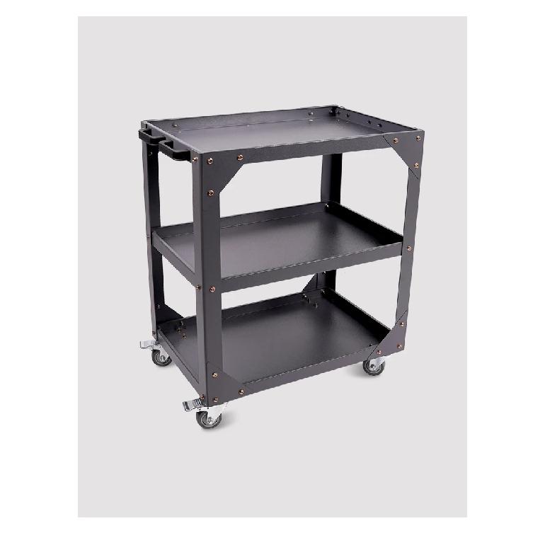 Workshop Mobile Tool Cart Garage Car Maintenance Tool Cabinet Rolling Trolley Storage Cart with Drawer
