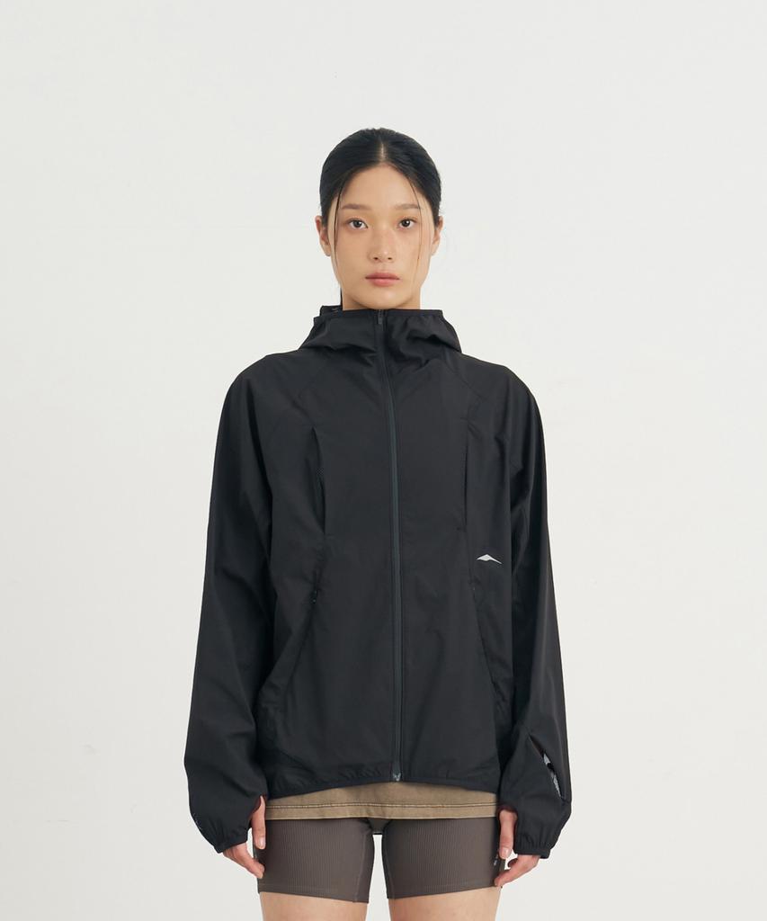 Goyowear [Синектика Трение] Вентилируемая беговая куртка (черный)