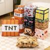 Minecraft Grass Block Plush Cushion With Soft Short Pile For Home Office