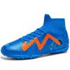 Футбольные бутсы 35-45 Футбольные бутсы с высоким голенищем Резиновые короткие гвоздики Молодежная спортивная обувь Футбольные тренировочные бутсы Искусственный газон Мужские футбольные бутсы