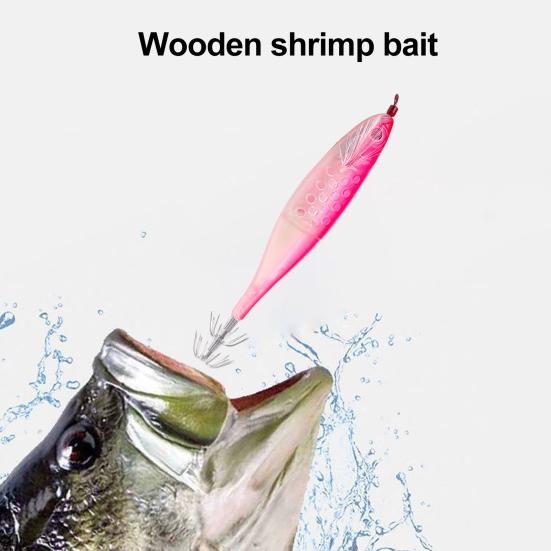 12CM/10G светящаяся приманка в виде креветки с крючком для ловли кальмаров реалистичная бионическая искусственная приманка