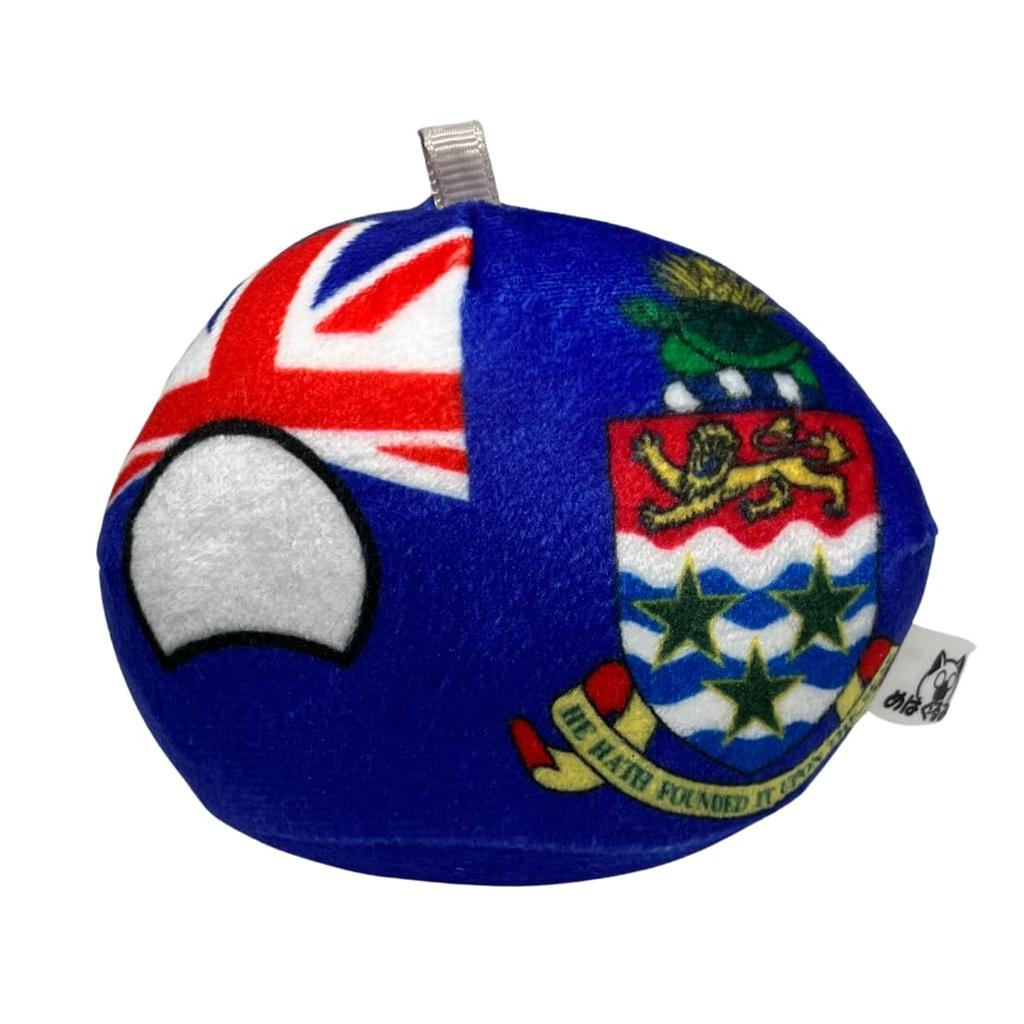 Mehagurumi Polandball Plush Toy from the British Cayman Islands