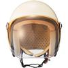 MARUSHIN Motorcycle Jet Helmet MCJ7 BUBBLE RIDER WOMEN Women's L Size (56~57cm) Ivory Product Number: 05302012
