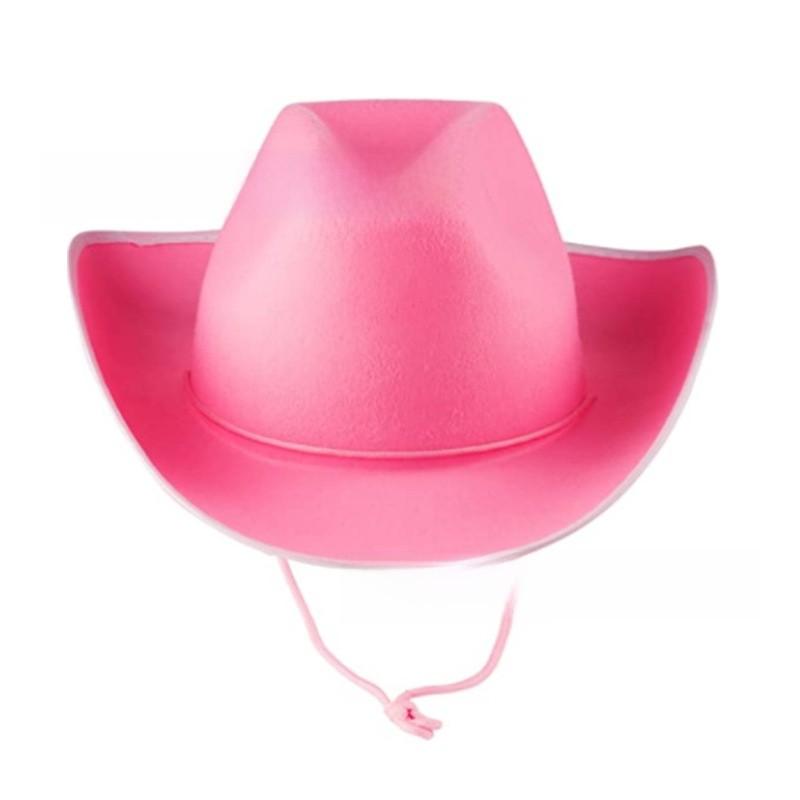 Solid Cowboy Color Hat Costume Prop Sewing Craft Party Gift Supplies Friends
