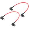 2 Комплекта Обходной кабель TIPM Держатель адаптера предохранителя 14AWG 20A Ремонт Реле топливного насоса Аксессуары
