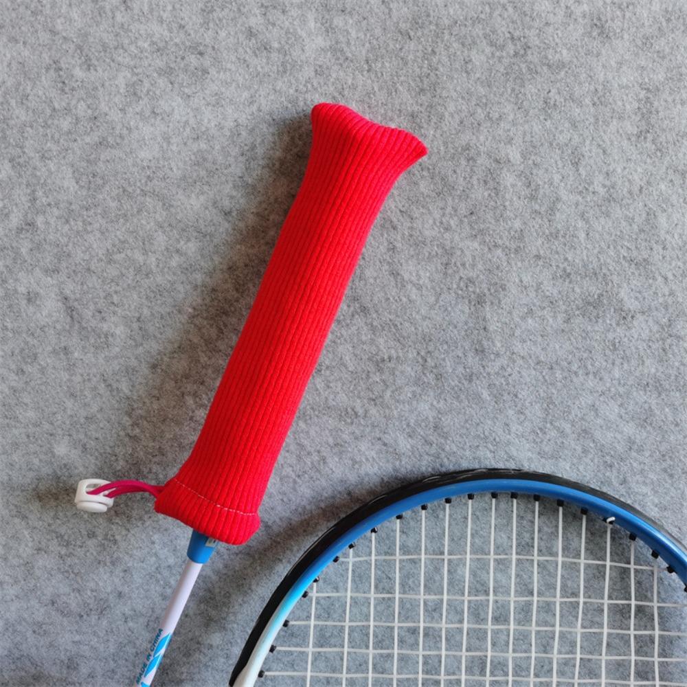 Drawstring Racket Handle Cover Elastic Colorful Racket Grip Cover  Universal