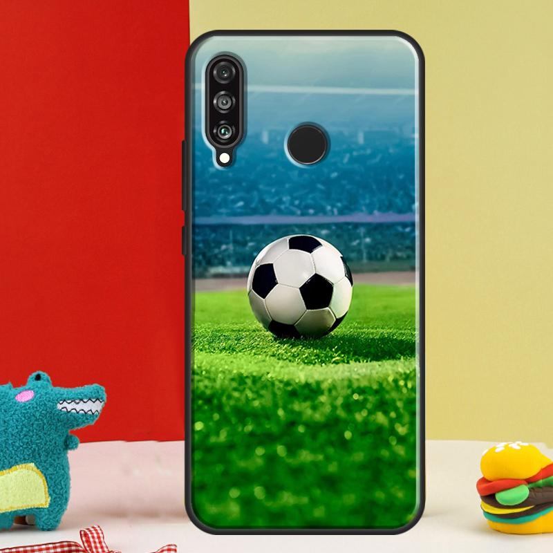Футбольный мяч Для Huawei Nova Y91 Y90 Y60 Y70 Y72 Y61 9 10 SE 12i 12s 11i 5T P60 Pro P20 P30 P40 Lite Чехол