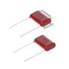 10Pcs CBB22 105J 400V Metallized Film Capacitors 1UF P20mm Thin Film Capacitors