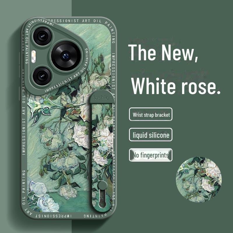 Силиконовый чехол с подставкой для Huawei P70 Ultra — комплексный дизайн для Pura70 Pro
