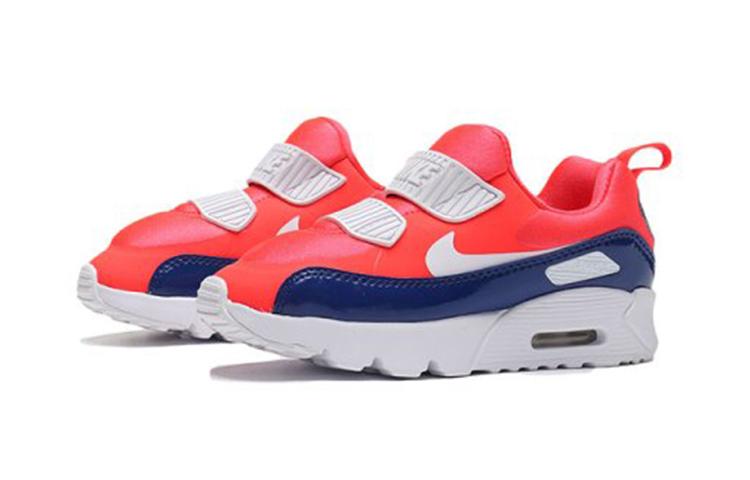 Nike Air Max 90 Vintage Low top Kids Lifestyle Shoes Pink Children Aged 3 7 Years Old 881927-604