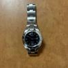 [USED] Seiko Black Stainless Steel Watch