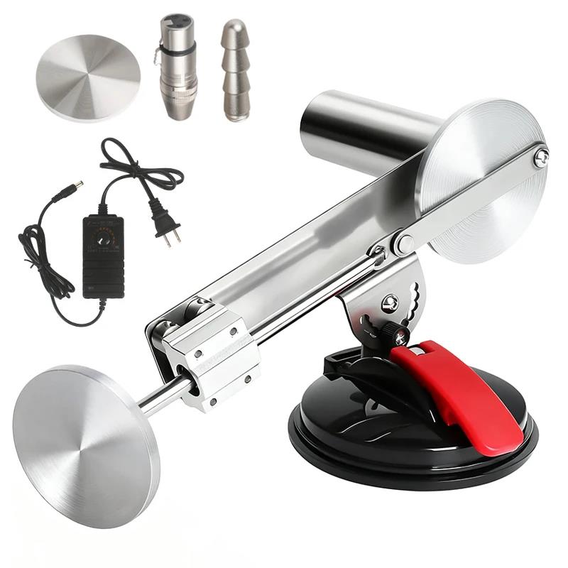 65mm Stroke Telescopic Sex Machine Mini Big Thrust DC Actuator with 80mm Aluminum Suction Cup New Style Linear ActuatorGood product