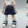Fashion Dolls Wear Shorts Handmade Doll Rompers Clothes  for 1/12 BJD Dolls/for 1/11OB11 Dolls