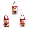 Large Capacity Christmas Packing Bag Cartoon Gifts Candy Bag Creative Christmas Handbag  Xmas Gift