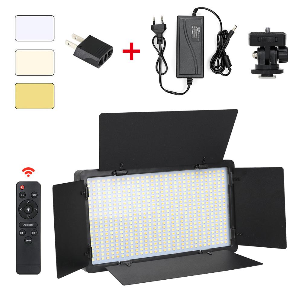 Светодиодный свет для фотостудии, видеосъемка, панель для фотосъемки, заполняющая лампа со штативом, пульт дистанционного управления для игры на YouTube в прямом эфире