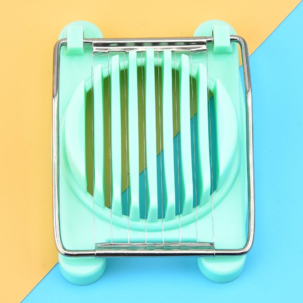 Пластиковый резак для яиц с одной головкой, бытовой многоцелевой инструмент для резки яиц двойного назначения