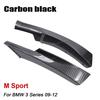 For BMW 3 Series E90 E91 LCI M Sport 2009-2012 Pair Front Bumper Splitters Lip Car Diffuser Splitter Spoiler Body Kit Cover