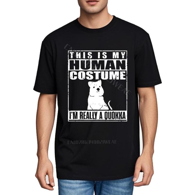 Summer top Breathable Breathable Tee This Is My HuUnisex Costume Black New Teeshirts Classic Tshirt for Unisex Workout