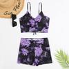 High Waist Bikini Swimsuit Women 2024 Push Up Bikini Floral Swimsuit Print Bikini Boxers Swimwear Swim Trunks Bathing Suit