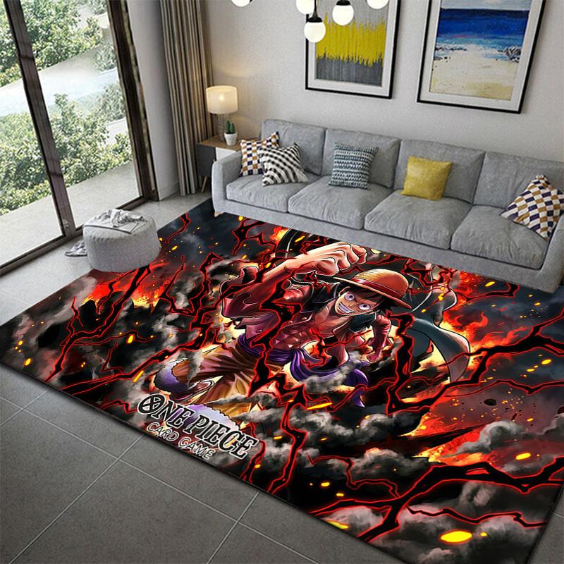One Piece Classic Anime Pattern Rug Soft Non-Slip Durable Home Decor