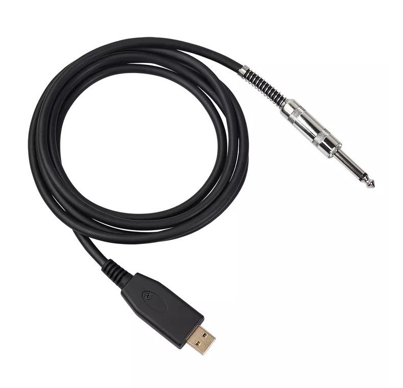Кабель для записи электрогитары USB на 6,35 мм, Аудиокабель USB на XLR, Доступны настраиваемые опции