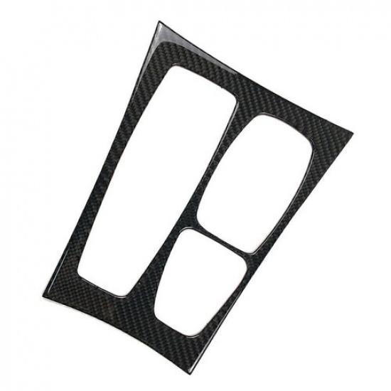 For BMW E70 X5 E71 X6 2008-2013 09 10 Carbon Fiber Car Gear Shift Box Panel Trim