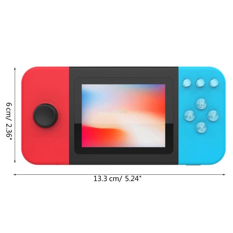 Новая цветная HD-экран мини портативная игровая консоль 8 бит классика 500 ретро видео плеер ТВ выход карманный Gameboy Box детский подарок