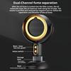 Дымосос для помещений, портативный вентилятор Puff Chill с супервсасывающим очистителем дыма, фильтрами, отрицательными ионами, дымосос USB