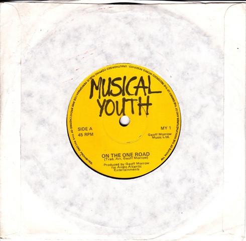 7inch Record MUSICAL YOUTH On The One Road MY1 NOT ON LABEL 1986 Ireland Reggae Ska Dub Used