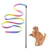2pcs Cat String Toys Interactive Kitten Teaser Wands for Indoor Cats and Cat Catchers