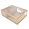 Sophia Floral Glass Jewellery Box
