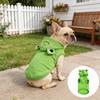 Смешные животные Лягушка Косплей Собака Худи Акула Лев Удобный Худи для питомца Собаки Утолщенный Милый Стиль Одежда для щенка Пальто Весна