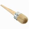 Long Paint Wax Brush 20-50mm Chalk Oil Painting Brush Round Bristle Paint Brush Tools Wooden Handle