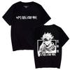 Мужская футболка Модная Аниме Jujutsu Kaisen Печатные Женские Футболки Футболка Летние Повседневные Топы с коротким рукавом