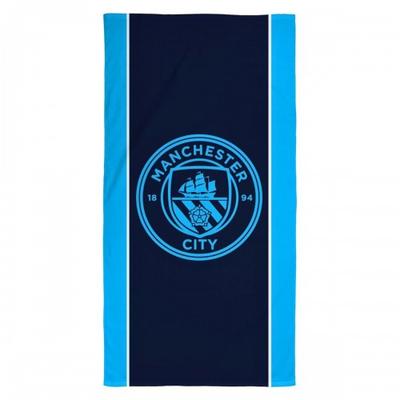 Хлопковое пляжное полотенце Manchester City FC Crest