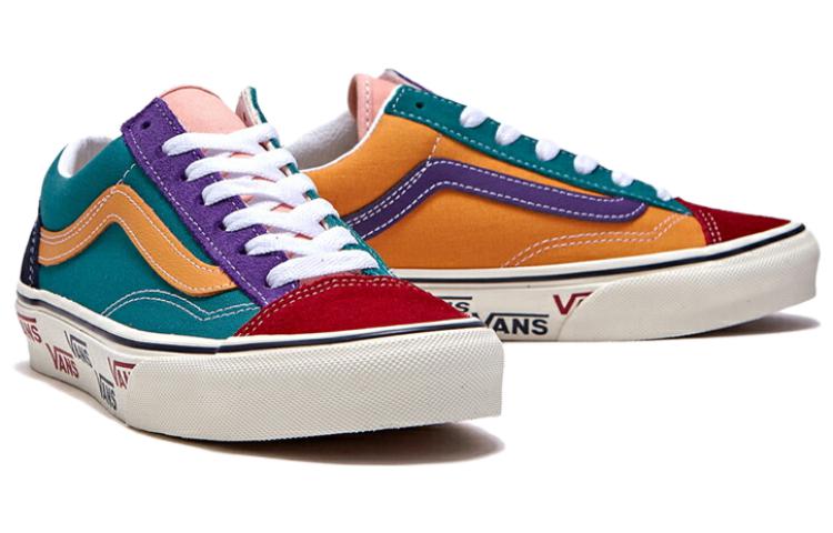 Vans Стиль 36 Красный/Синий/Зеленый VN0A54F66T6
