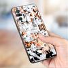 Роскошный черный чехол для телефона Xiaomi Redmi Note 11 10 9 8 7 Pro 9S 9A 9C 10s 8T K40 10C 10S Funda Cover Kimetsu Yaiba Demon Slayer