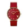 PERRY Red Dial Stainless Steel Mineral Glass Quartz 36MM Watch Accessories Watch Brand 14503977 [Coach] Women's [Item]