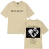Певец Yungblud Idols Tour 2026 Графическая футболка Унисекс Унисекс Хип-хоп Футболки с коротким рукавом Свободные Хлопок Оверсайз Футболки с круглым вырезом