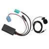 Car Bluetooth Module Wireless Audio AUX Adapter Cable with Microphone Replacement for CD Player
