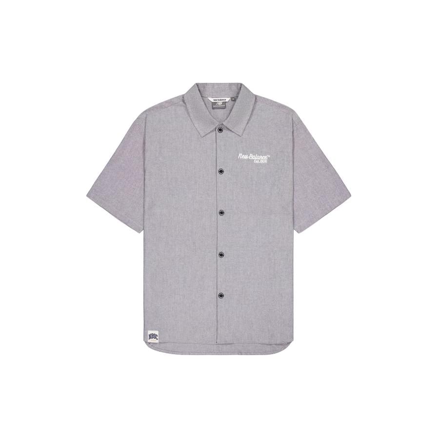 New Balance Рубашка мужская SS24 Серая NAE22161-CHL
