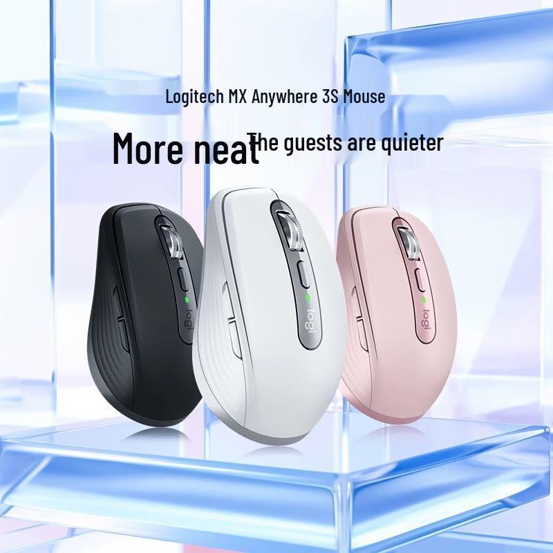 Logitech Беспроводная Bluetooth-мышь MX Anywhere 3S