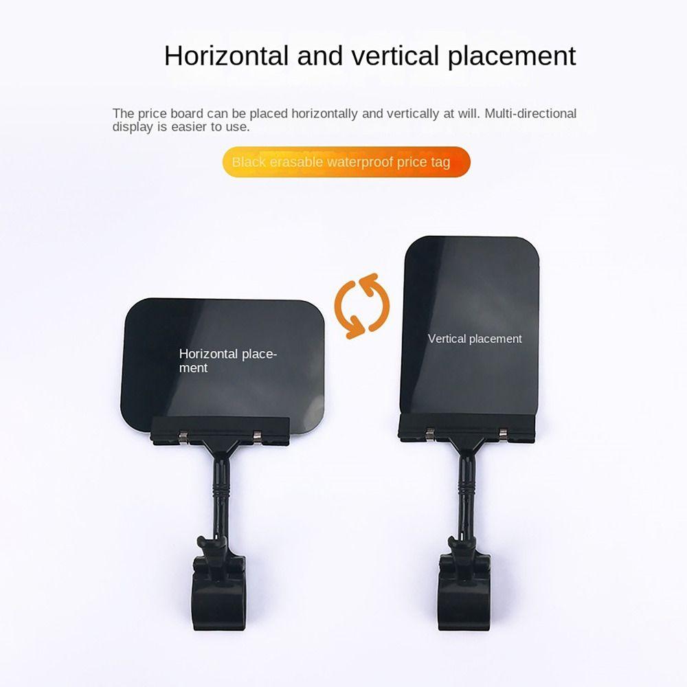 С зажимом Этикетка с ценой на еду A4 A5 A6 Держатель ценника Пекарня Супермаркет Ресторан Меню