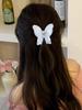 Summer New Three-dimensional Butterfly Hair Claw Clip for Women Medium Shark Clip Half Tie Coiledhair Hair Accessories