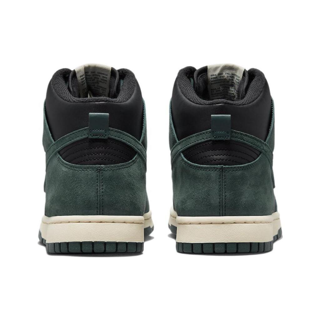 Nike Кроссовки Nike Dunk High Premium Faded Spruce Унисекс Зеленый Черный Светло-Кремовый DQ7679-002