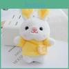 Плюшевая игрушка-кролик, клипса для рюкзака, из уютного материала, для детей и взрослых**