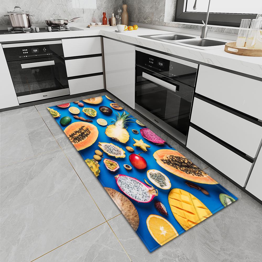 Кухонный коврик, коврик для двери, крыльца, длинный ковер для спальни, балкона, ванной комнаты, нескользящий пол, ковер для гостиной