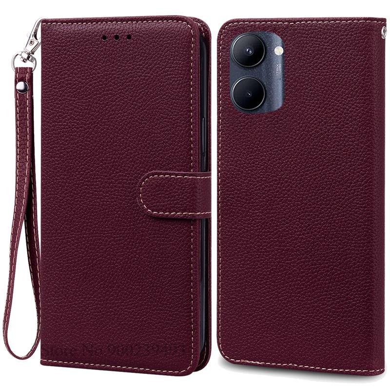 Для Realme C33 Чехол Realme C33 2023 2022 Чехол для телефона Чехол-кошелек Для OPPO Realme C33 Чехол-книжка из кожи Чехол C 33 Coque Fundas